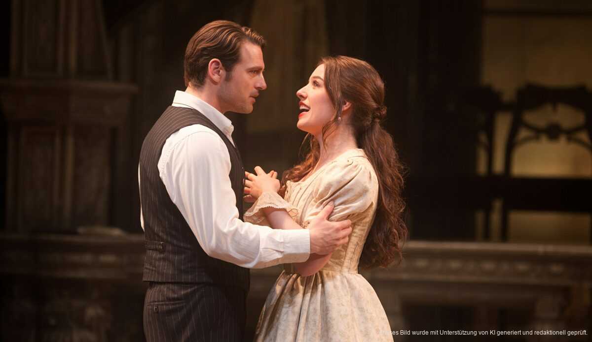 Aufführung des Musicals Das Phantom der Oper im Auditorium in Palma de Mallorca