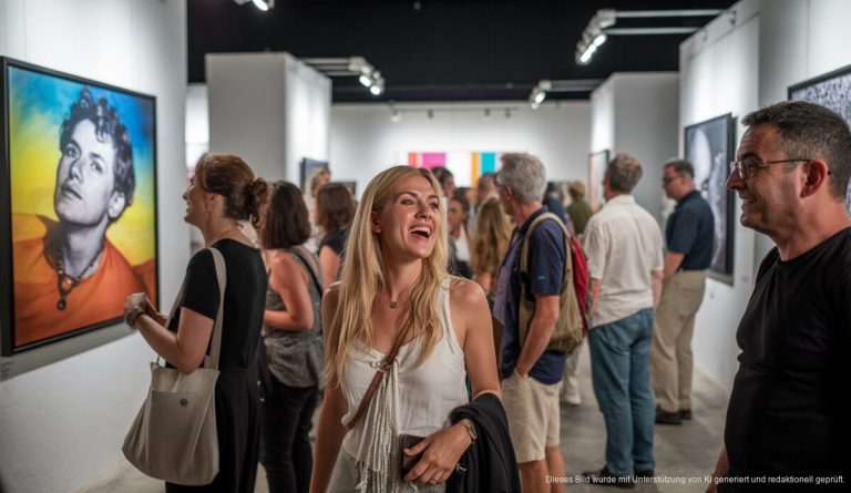 PHOF: Mallorca PhotoFest setzt auf Inselweite Kunst und Kultur Besucher im Casal Solleric beim Mallorca PhotoFest.