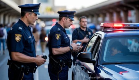 Polizei verhaftet Verdächtige wegen Drogenvergehen auf Menorca und Mallorca Polizeikontrolle auf Menorca und Mallorca wegen Drogenvergehen