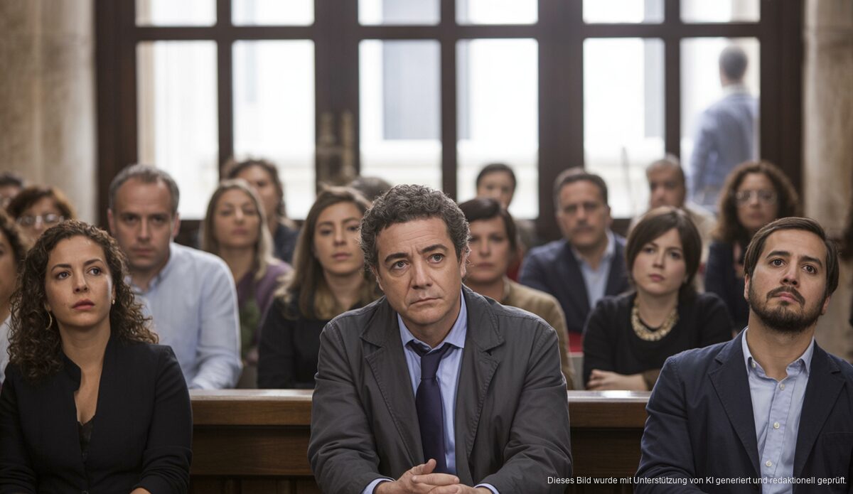 Gerichtsszene in Palma de Mallorca: Angeklagter wegen Missbrauchsvorwürfen