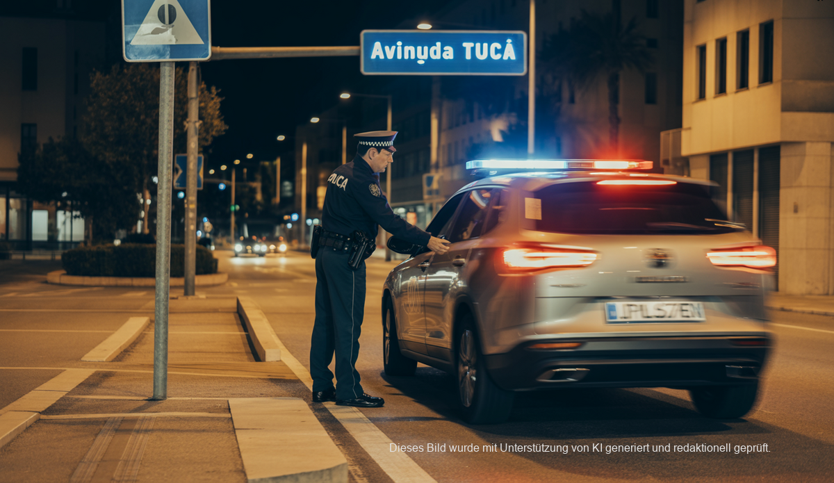 Alcúdia: Raser mit 117 km/h in der Stadt geblitzt
