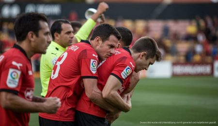 Real Mallorca im Abstiegskampf: Trainer Arrasate in der Kritik Ein spannender Fußballmoment von Real Mallorca im Kampf gegen den Abstieg.