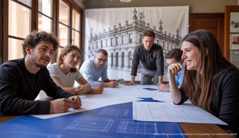 Rehabilitation von Es Sindicat Felanitx beginnt: Ein Kulturprojekt Arbeitstreffen zur Renovierung von Es Sindicat mit Architekten und Plänen