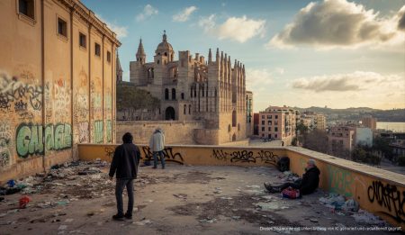 Restaurierung der Stadtmauer Baluard del Príncep in Palma geplant Baluard del Príncep Verfall: Graffiti und Müll in Palma