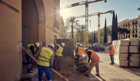 Platja de Palma: Umbau und Renaturierung der Plaza de Las Maravillas haben begonnen Bauarbeiten an der Plaza de Las Maravillas in Palma