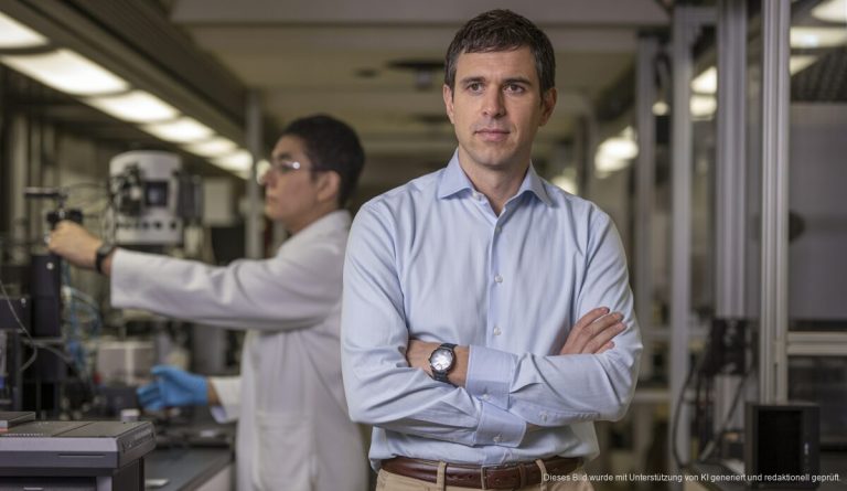 Dr. Tomàs Ripoll Vera im IdISBa in Palma de Mallorca bei wissenschaftlicher Arbeit