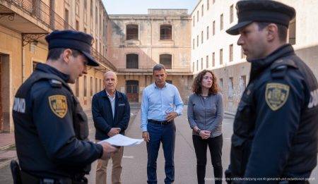 Entwicklungen rund um die Besetzung der alten Haftanstalt in Palma Wiederinbesitznahme des alten Gefängnisses in Palma de Mallorca mit Polizei und Sozialarbeitern