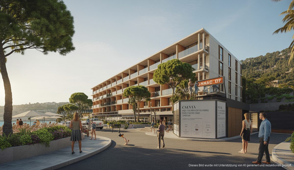 Calvià revitalisiert ehemaliges Casino und fördert Filmgeschichte Bauarbeiten am Casino in Calvià, zukünftiges Luxushotel und Filmroute