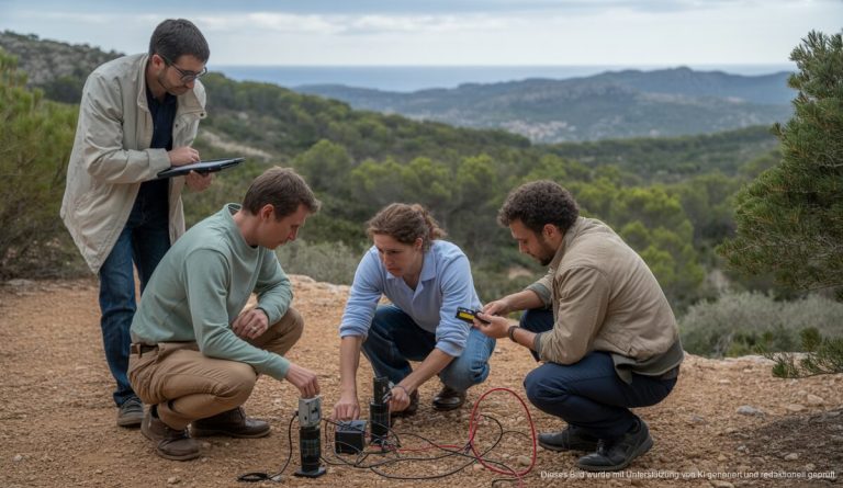 Forscher installieren Sensortechnologien in einem Naturpark auf Mallorca