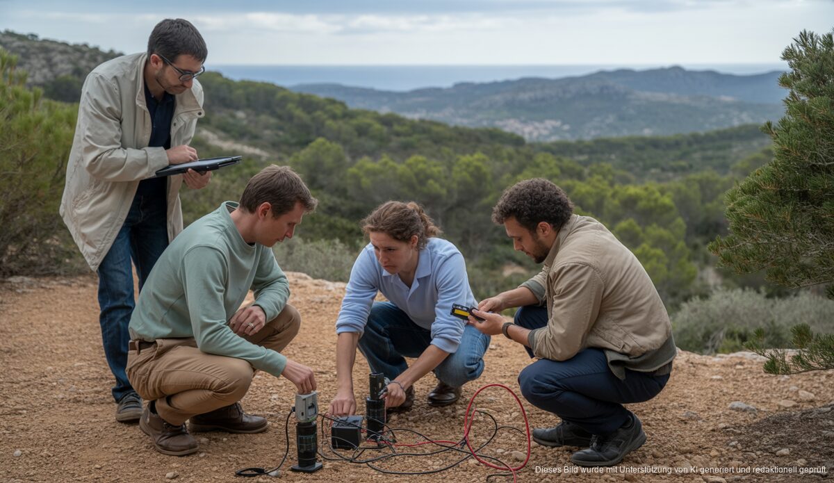 Forscher installieren Sensortechnologien in einem Naturpark auf Mallorca
