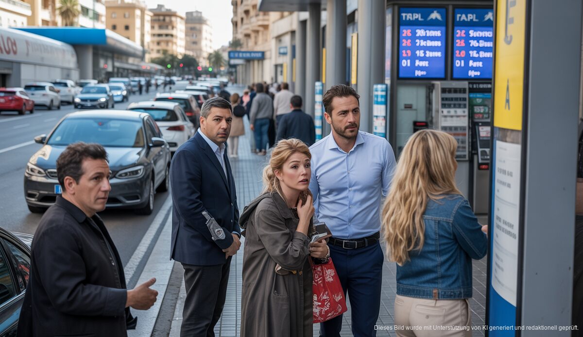 Mallorca steht vor Herausforderungen durch Nahost-Konflikt Sichtbare Auswirkungen steigender Ölpreise auf Mallorca in einer Tankstelle