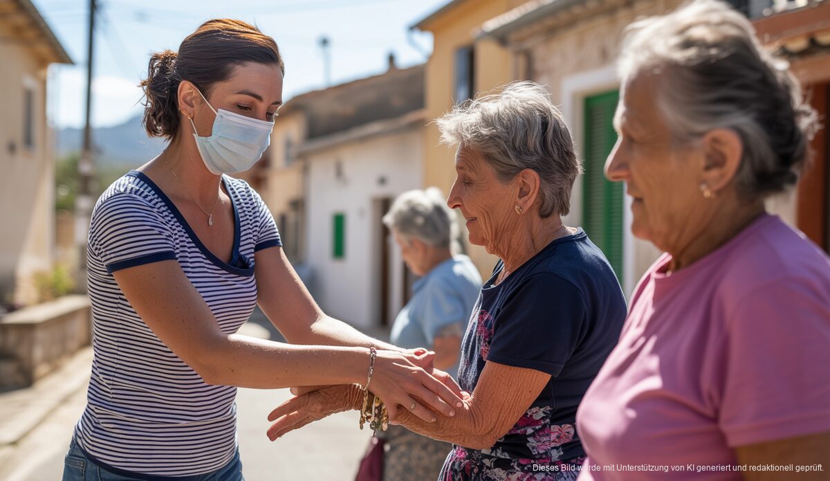 Falsche Krankenschwester bestiehlt Senioren auf Mallorca Frau bietet Massage älteren Frauen auf Mallorca an und stiehlt Schmuck.