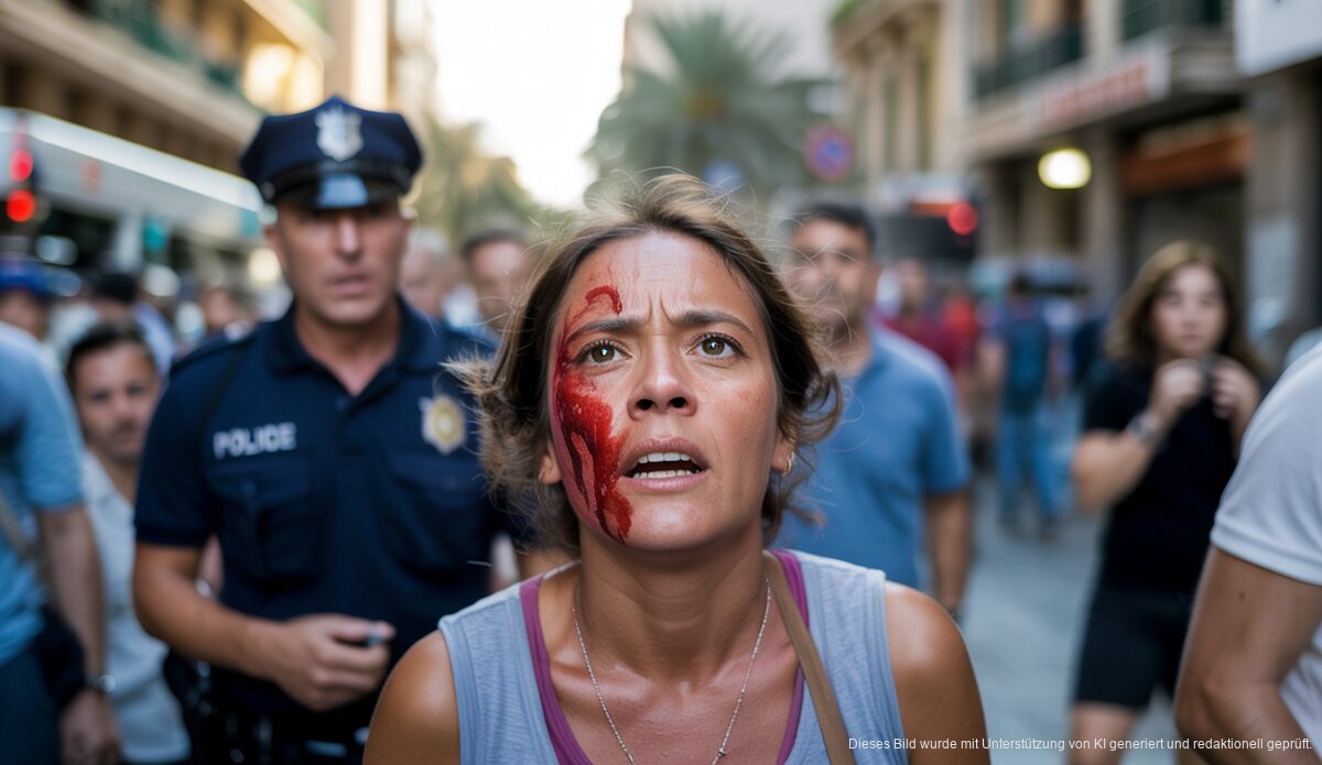 Gewalt und Polizeiaktionen im Herzen von Palma de Mallorca