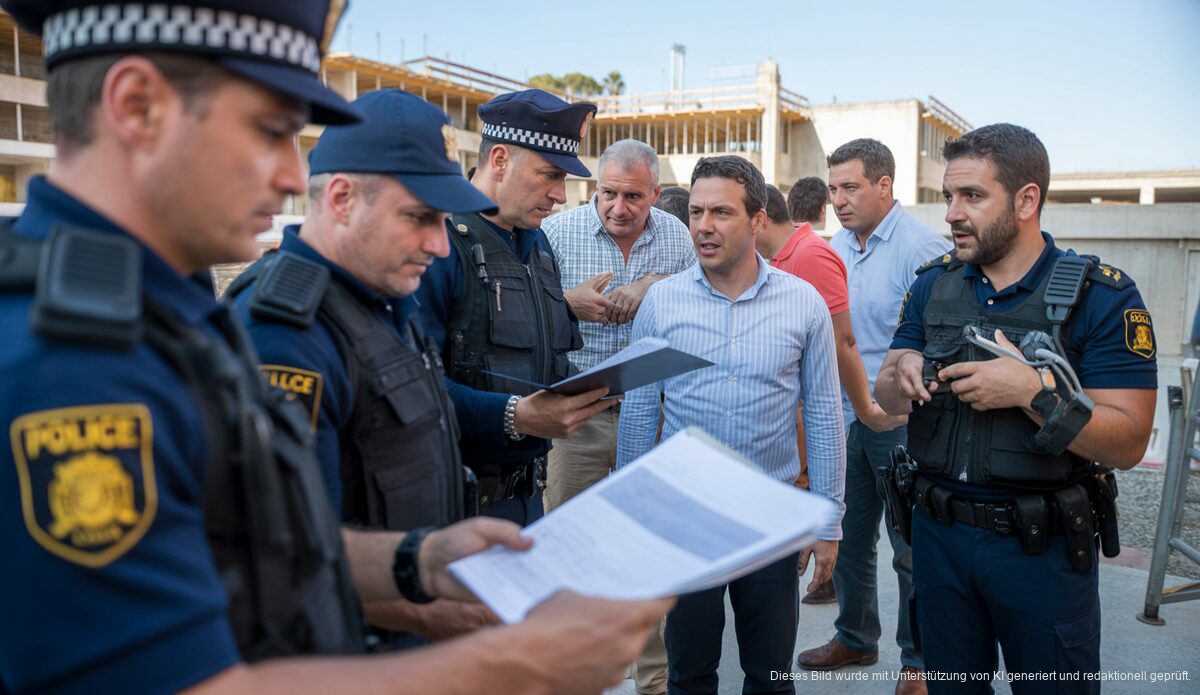 Polizeirazzia in Manacor bei Hotelbau mit illegalen Arbeitern