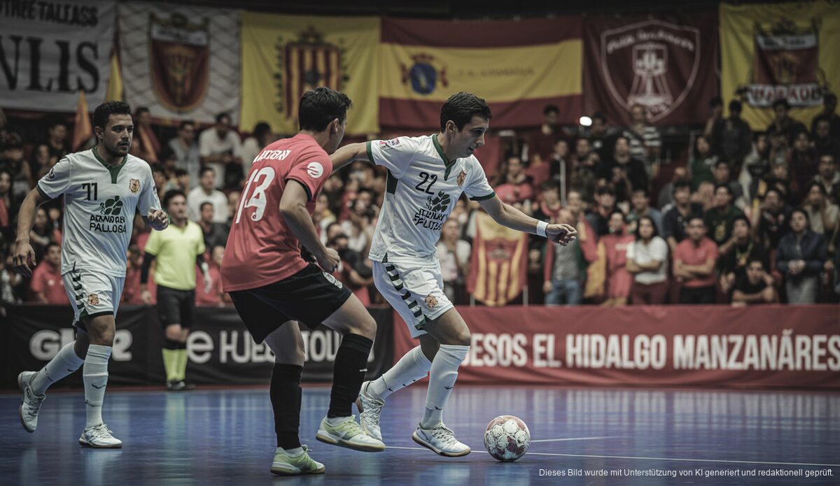 Illes Balears Palma Futsal gegen Quesos El Hidalgo Manzanares in spannender Copa de España-Partie in Granada.