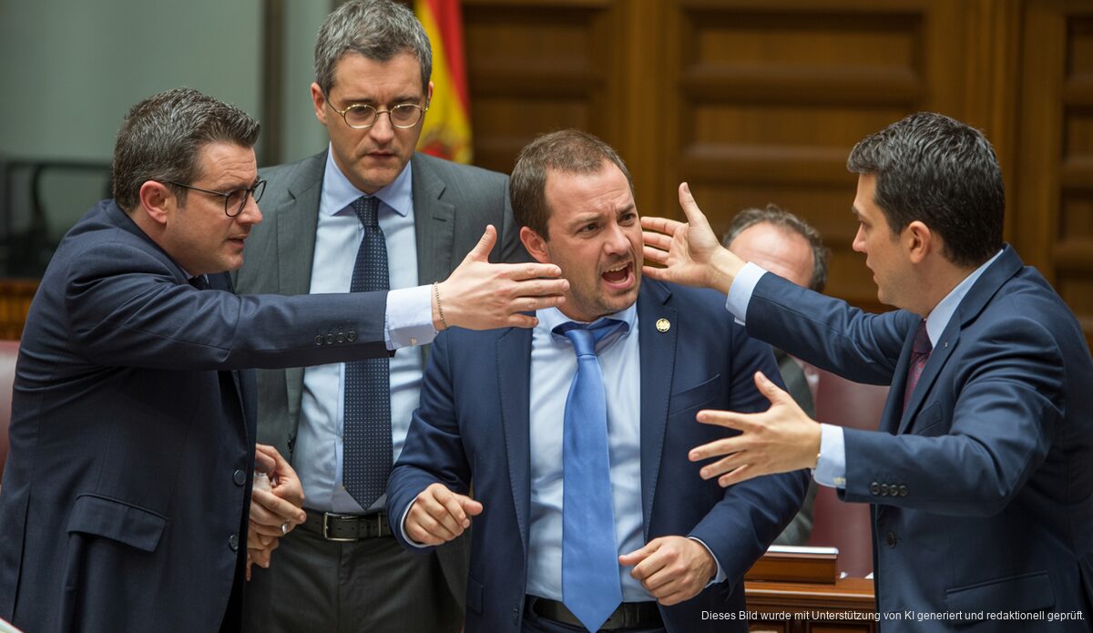 Kritik am Massendesempadronierung in Palma Politische Debatte im Stadtrat von Palma de Mallorca über die Massendesempadronierung.