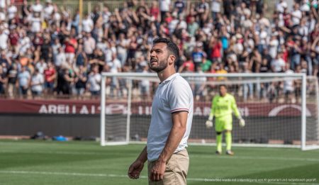 Vedat Muriqi verfehlt Strafstoß im Fußballstadion