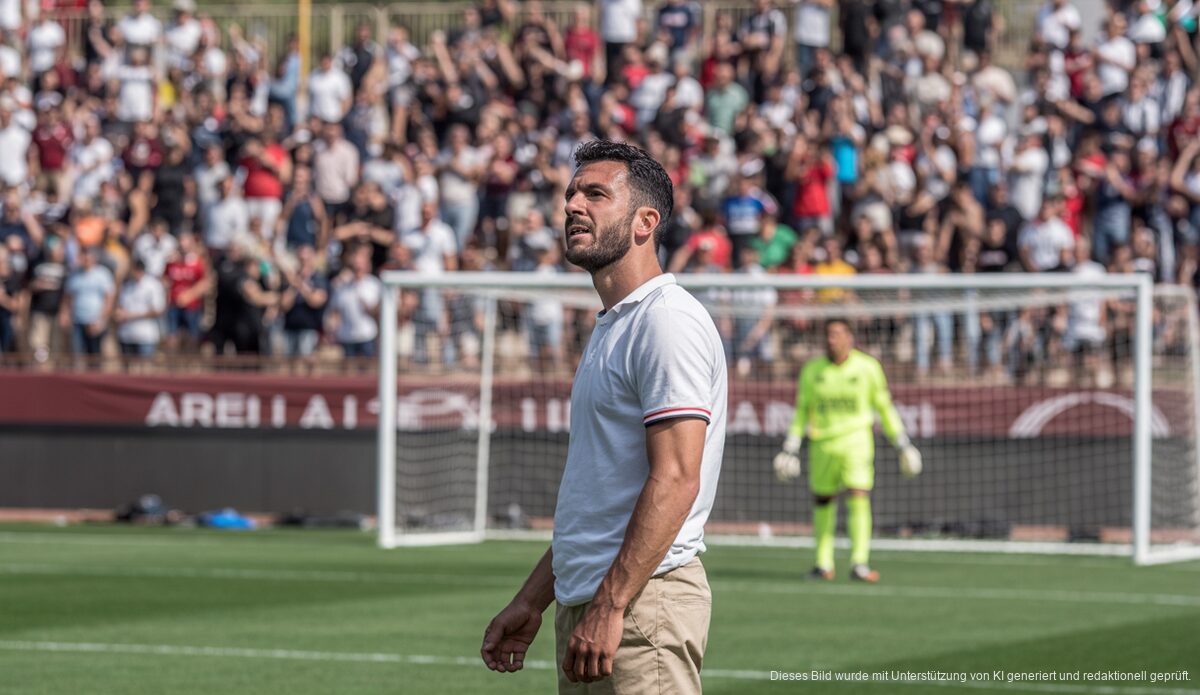 Vedat Muriqi verfehlt Strafstoß im Fußballstadion