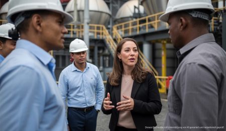 Margalida Prohens besucht die Bacardí-Kraft-Wärme-Kopplungsanlage in Cataño, Puerto Rico