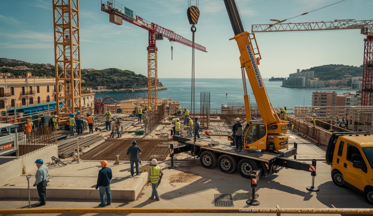 Baustelle in Calvià: Nachhaltige Modernisierungsprojekte auf Mallorca.