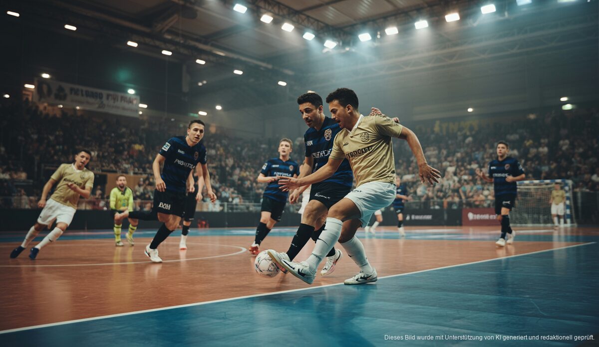 Palma Futsals entscheidende Herausforderung in Riga zur UEFA Champions League Palma Futsal beim entscheidenden Spiel in Riga für die UEFA Champions League