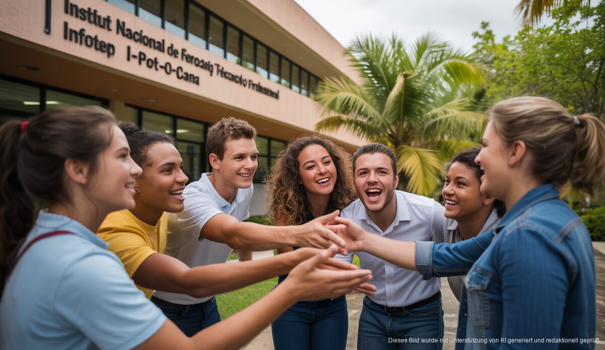 Prohens stärkt internationale Bildungskooperationen im Tourismus Margalida Prohens beim Besuch des INFOTEP in Punta Cana