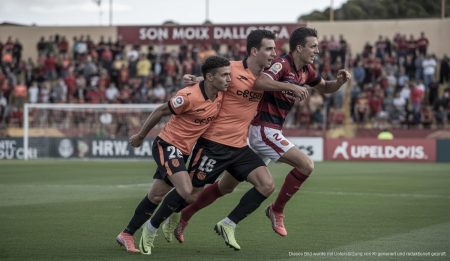 RCD Mallorca steht vor entscheidendem Match gegen Espanyol RCD Mallorca-Spieler kämpfen um den Klassenerhalt im Son Moix Stadium