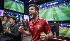 RCD Mallorca erreicht erstmals das Finale der LaLiga FC Pro Finals Xavier Riera von RCD Mallorca bei der LaLiga FC Pro Finals