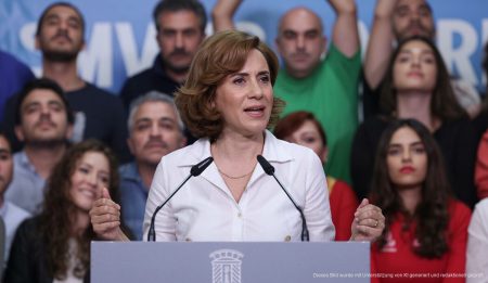 Rosario Sánchez bei einer Presseveranstaltung in Palma de Mallorca