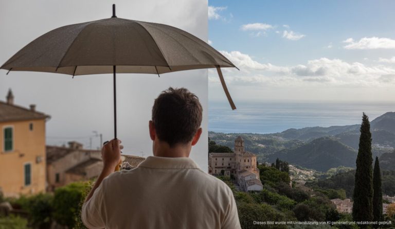 Sóller und Santanyí Wetter: Regen trifft Sonne auf Mallorca