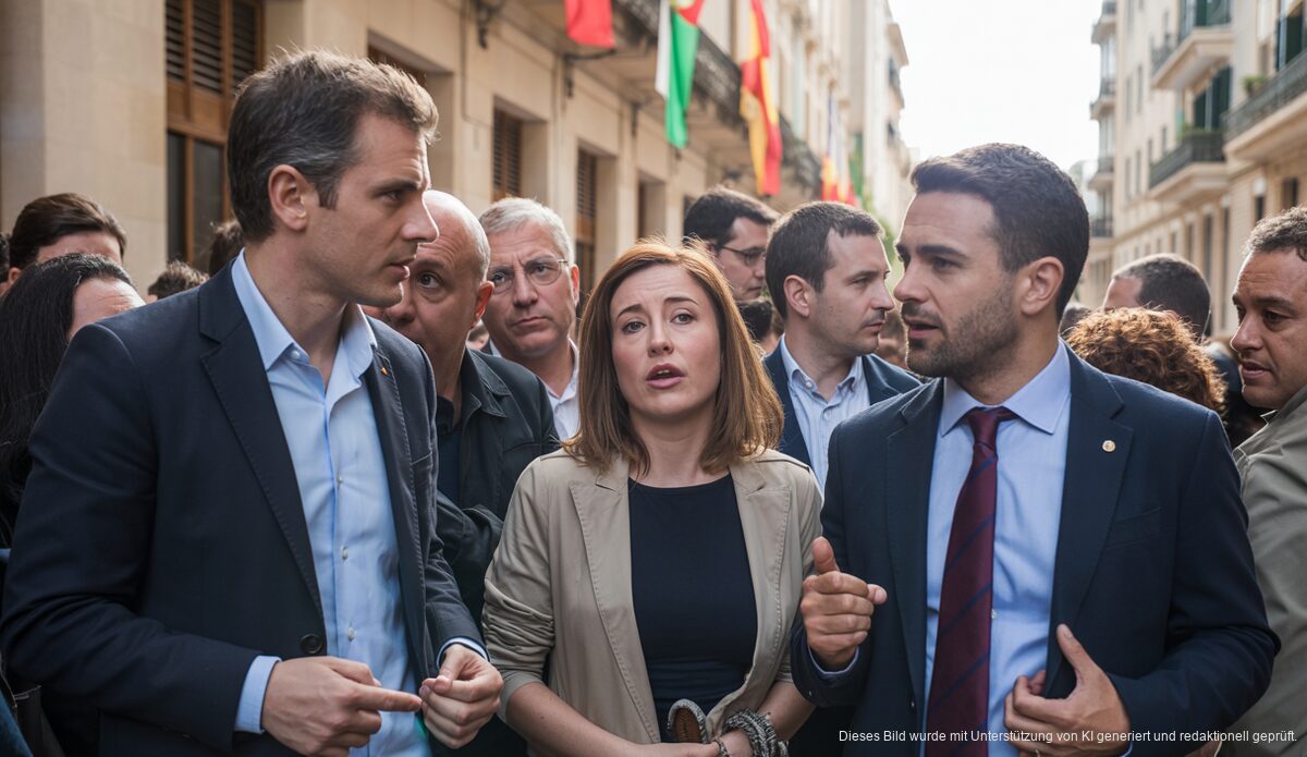 Baleares erhöht Kapazität für minderjährige Migranten trotz Widerstand Balearen erhöht Aufnahme für Kinder – Politische Diskussion vor Regierungssitz