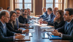 Consell de Mallorca stärkt sozialen Schutz mit Millionenhilfe Politiker im Consell de Mallorca diskutieren über Hilfspaket