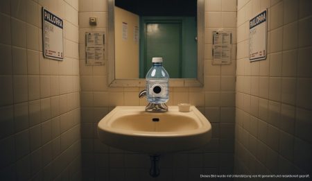 Skandal in Palma: Spionage und finanzielle Tricks brechen Entrüstung aus Ein Badezimmer in einer Bar auf Mallorca mit versteckter Kamera