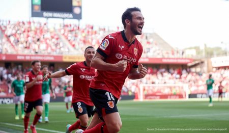 Vedat Muriqi schreibt Fußball-Geschichte auf Mallorca Vedat Muriqi feiert seinen historischen Torrekord für RCD Mallorca