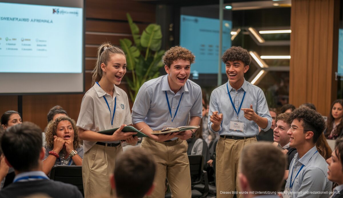 Schüler des IES Sineu präsentieren Projekte bei den Premios Ibemprènjove