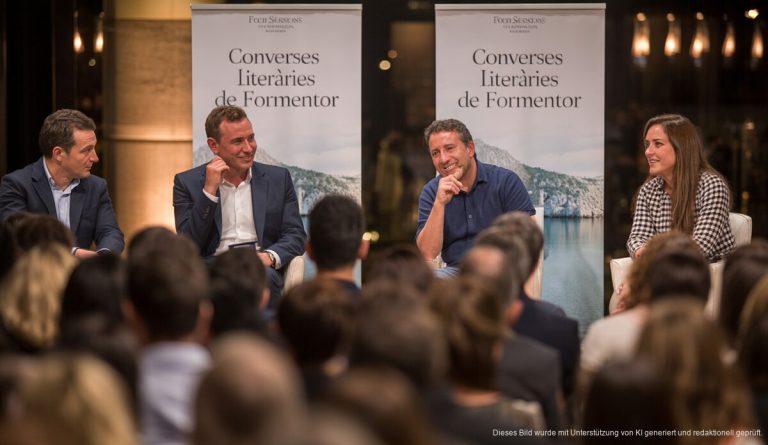 Literarisches Treffen bei den Converses Literàries im Four Seasons Resort Mallorca mit internationalen Autoren.