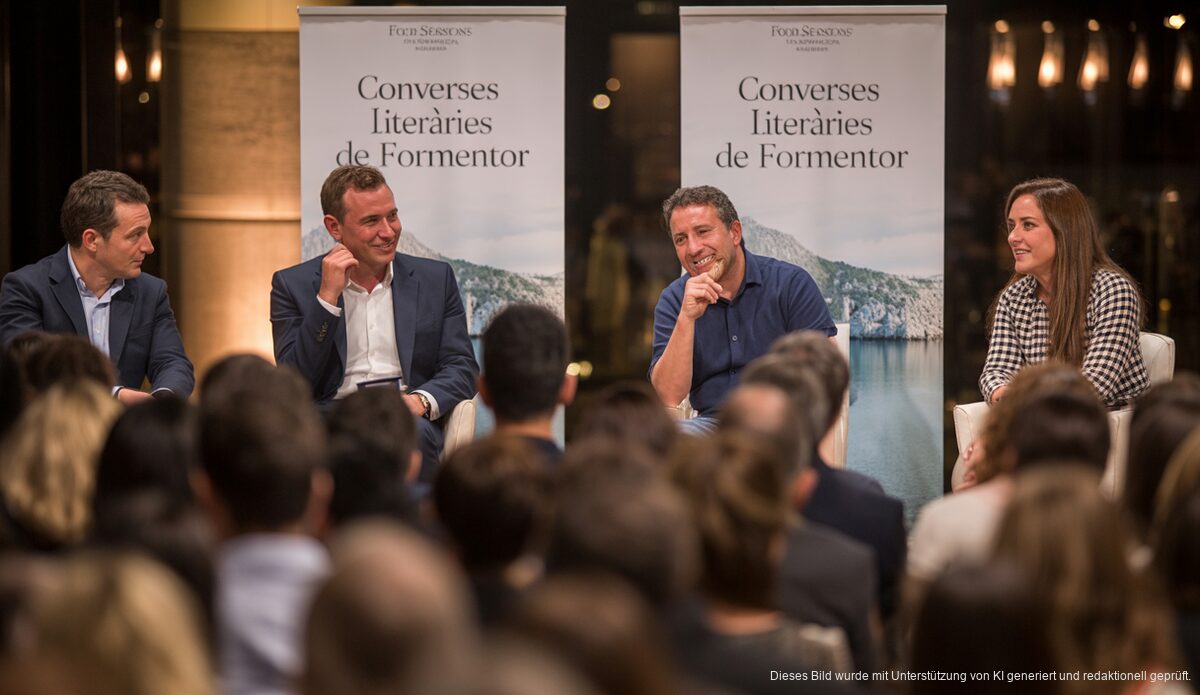 Literarisches Treffen bei den Converses Literàries im Four Seasons Resort Mallorca mit internationalen Autoren.