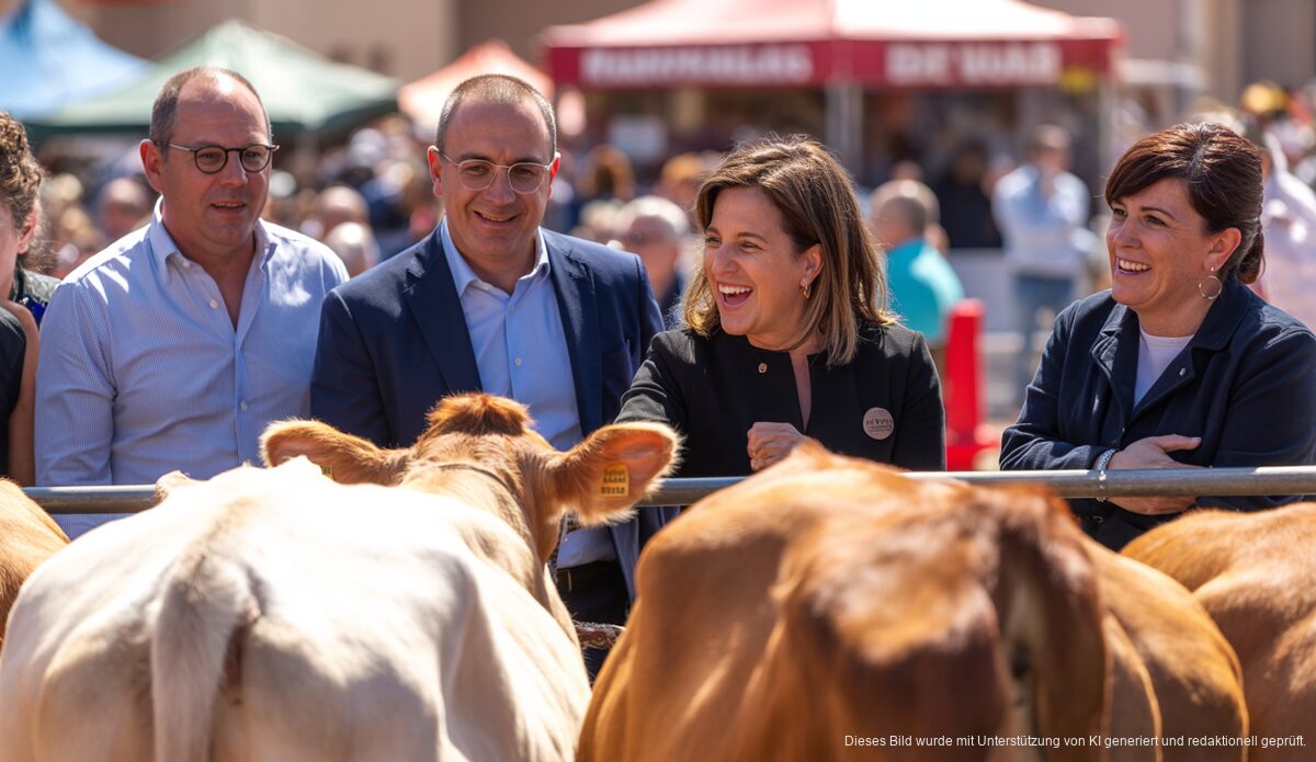 Margalida Prohens bei der Fira de ses Vaques auf Mallorca