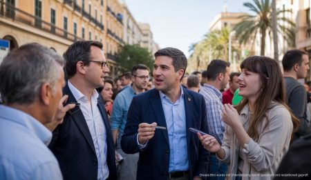 Lokale politische Begegnung mit Més per Palma in Palma de Mallorca
