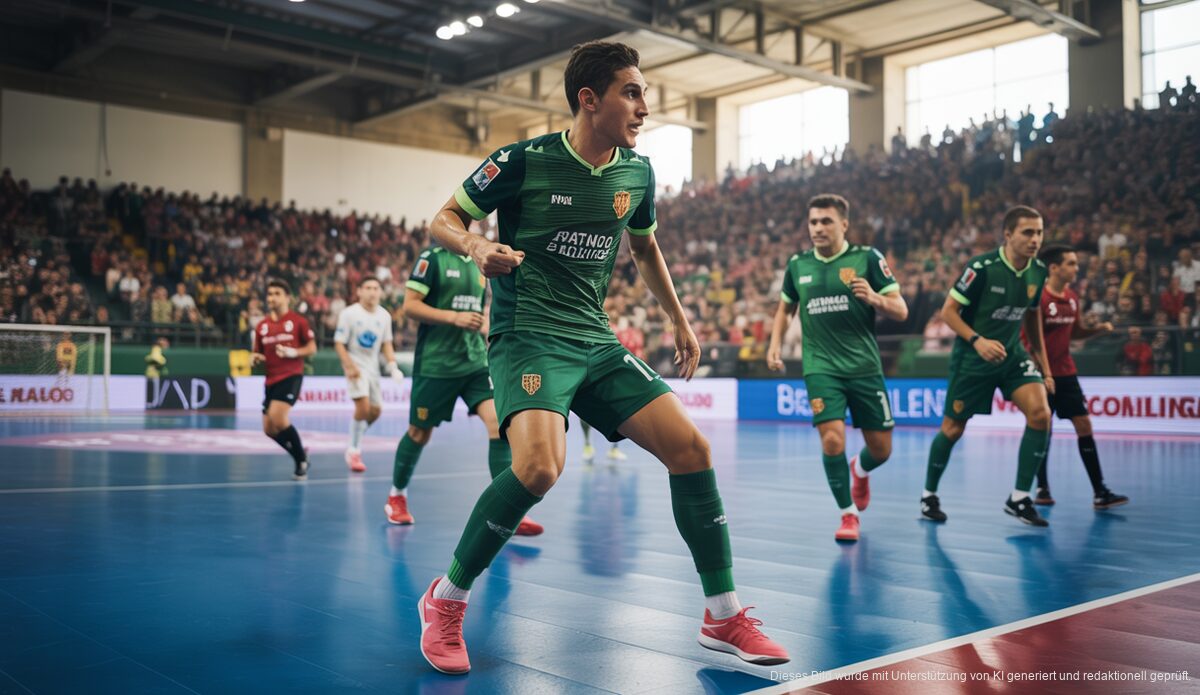 Palma Futsal Team im UEFA Futsal Champions League Spiel in Italien