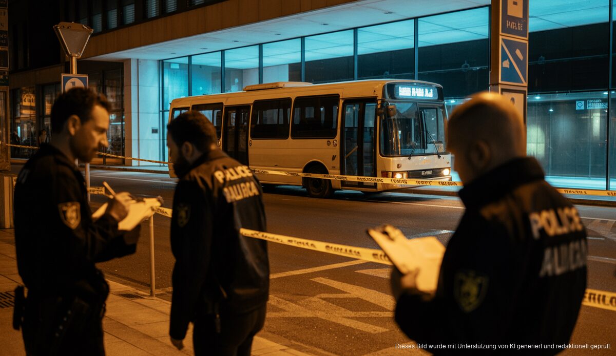 Brutale Messerattacke erschüttert Palma de Mallorca: Eine Nacht der Gewalt Messerattacke in Palma de Mallorca: Polizei untersucht am Palma Aquarium eine Bus-Szene