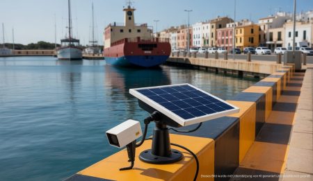 Fahrzeuganmeldungen auf Mallorca erreichen neuen Höchststand Hafen von Ciutadella mit Überwachungskameras und Fahrzeugen im Fokus