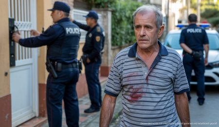 Gewaltverbrechen gegen Senioren in Palma erschüttert Einwohner Ein besorgter älterer Mann nach einem Vorfall in Palma.