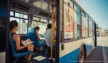 Präventivmaßnahmen gegen Hitzewellen auf Mallorca intensiviert Hitzepräventionskampagne auf Mallorca Bus