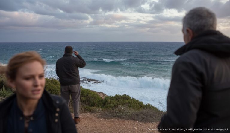 Dramatische Wetteränderungen auf Mallorca mit starken Winden und rauer See