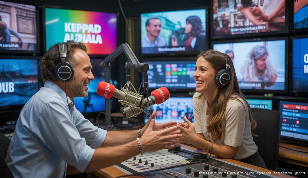 Radio Studio in Palma de Mallorca mit innovativer Medienintegration