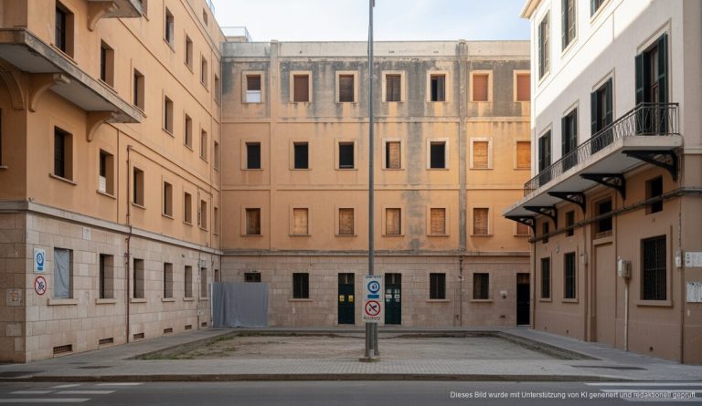 Ehemaliges Gefängnis in Palma, geplant für Sozialwohnungsbau