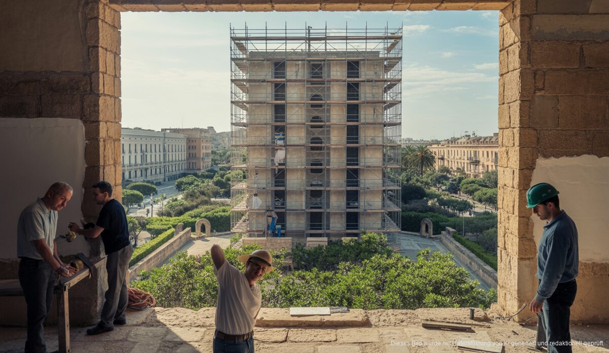 Umbau alter Gefängnisanlage in Palma in modernes Wohnprojekt.