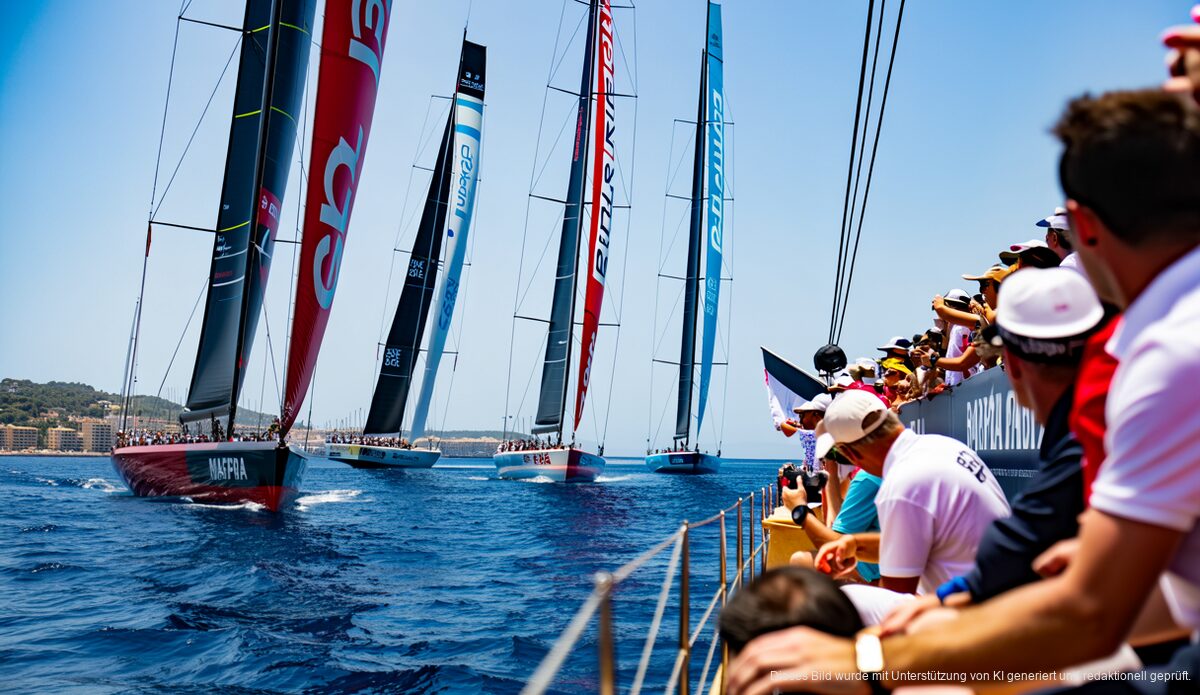 44. Copa del Rey Mapfre: Spannende Segelduelle in Palma Segelboote bei der 44. Copa del Rey Mapfre in Palma