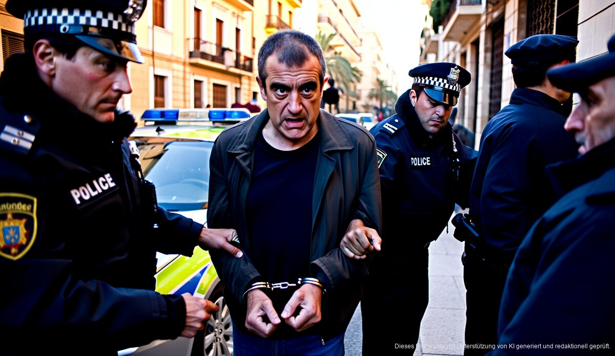 El Ico erneut in Palma de Mallorca verhaftet: Angriff in Son Banya Verhaftung von El Ico durch Polizei in Palma de Mallorca